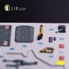 Kelik K32037 AV-8 Harrier - interior 3D decals for Trumpeter kit (1/32)